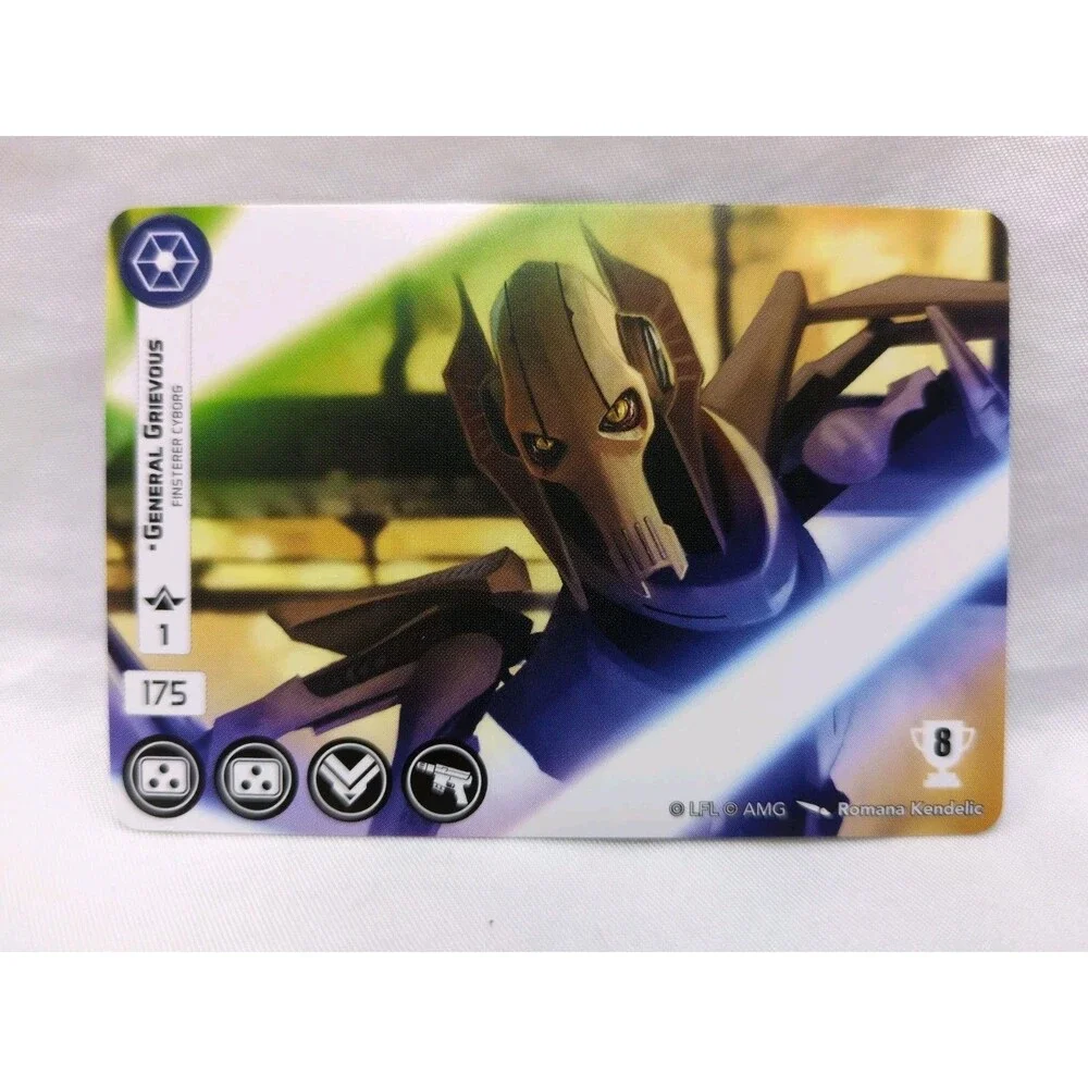 *German* Star Wars Legion General Grievous Promo Card